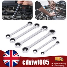 6pcs 8-19mm Flexible Ratchet