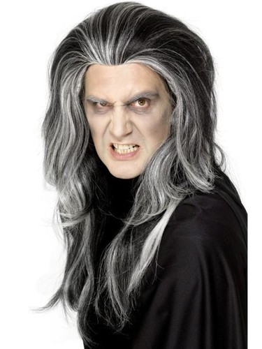 Gothic vampire wig black - gothic,