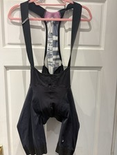 Assos Cycling Bib Shorts, Size Large, Black