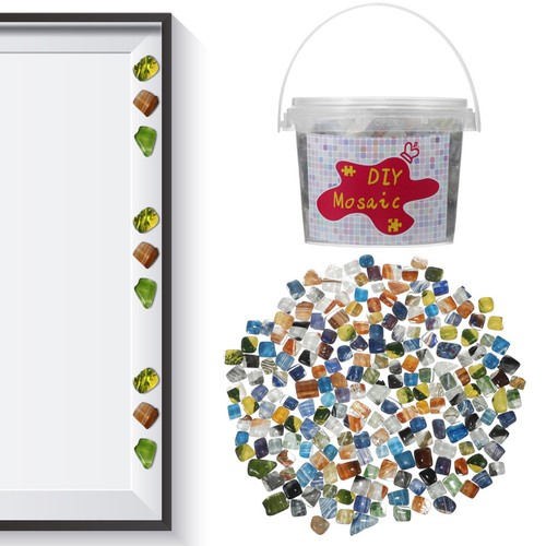 Bucket mosaic tile glass - tile,
