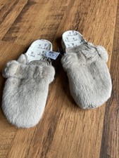 Next Hamish The Highland Cow Faux Fur Slippers Comfy Christmas Sz 9 Men`s New