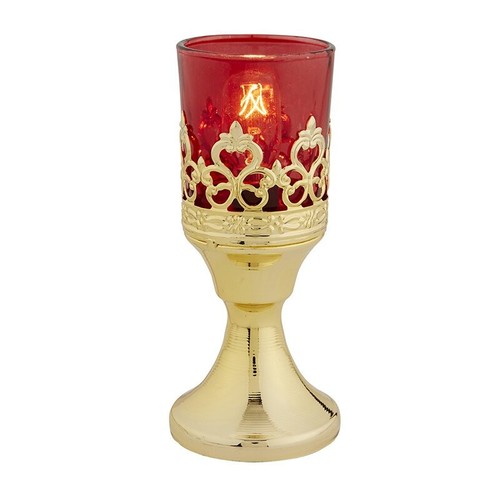 Standing votive glass holder - standing,