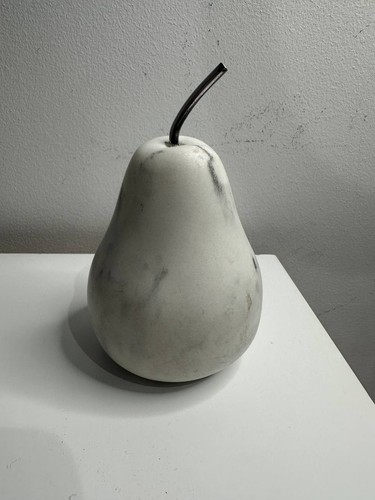 Marble pear smooth stone - smooth,