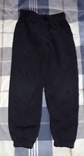 Tu school black jogging bottoms. aged 7 years.