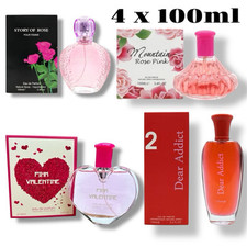 4 x 100ml woman’s perfume