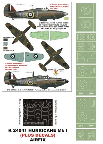 Montex mxk24041 hawker - mxk24041, 1:24