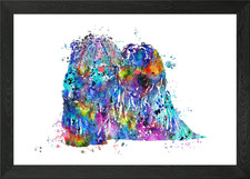 Hungarian Puli Framed Wall Art