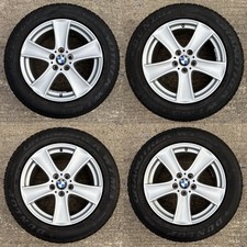 GENUINE BMW X5 E70 18" 209 Dunlop Winter Tyres Alloy Wheels SUV SET 4 255/55R18