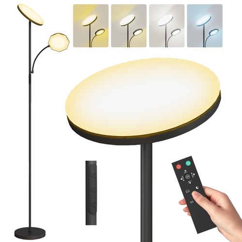 Homcom floor lamp - homcom, living