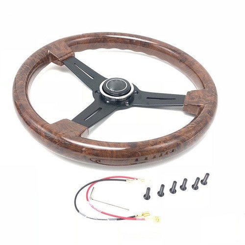 Wood grain trim - black, spoke