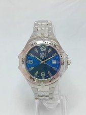 Next GMT Mens Chunky Quartz Watch. New Battery. Free P+P