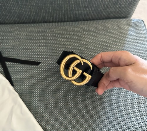 Gucci women leather belt - leather,