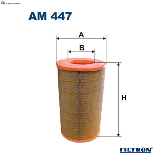 Air filter 447 for daf - filter,