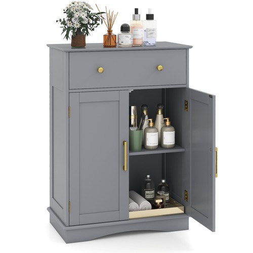Wooden floor storage cabinet - wooden,