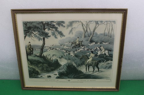 Vintage framed print - framed, samuel