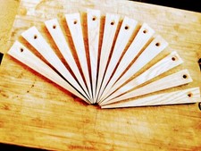 12 English Oak Hardwood Purse