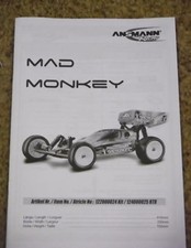 New Ansmann Mad Monkey Instructions / Build Manual