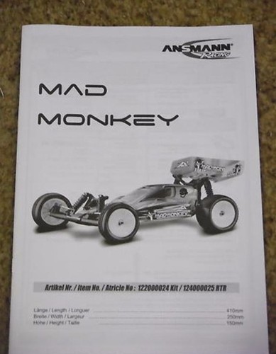 New ansmann mad monkey - mad,