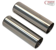 BSA DBD34 Gold Star Front Fork Shrouds 42-5024 Chrome