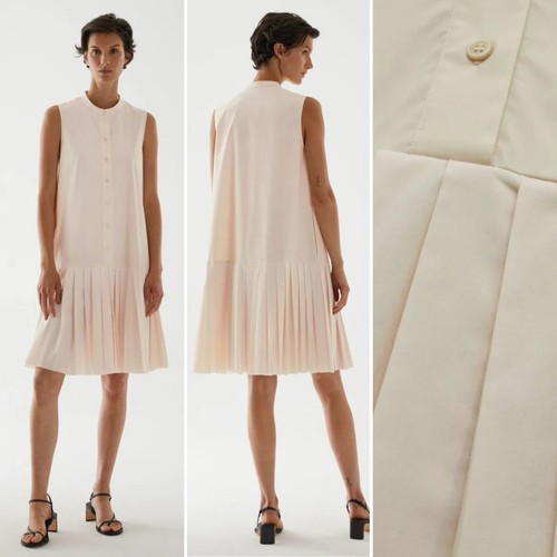 Cos cream cotton drop - cotton, waist
