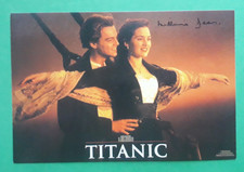 MILLVINA DEAN Titanic Survivor - 1990s signed Titanic Film postcard