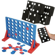 GIANT DOMINOES & CONNECT FOUR