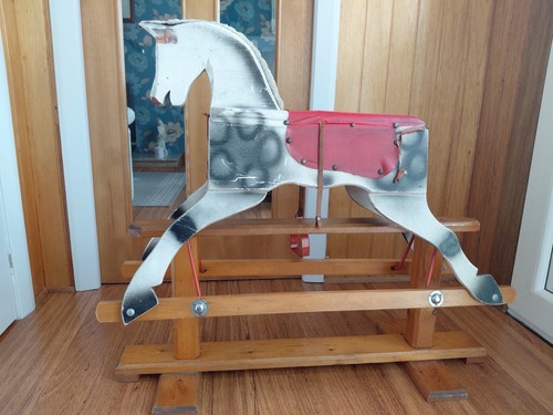Vintage rocking horse leeway - vintage,