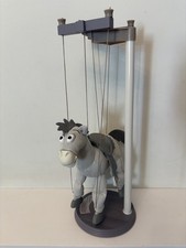 Disney Toy Story Bullseye Marionette Puppet Black and White 15” tall rare Pixar 