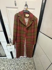Ronit Zilkha Harris Tweed Coat Tartan 14