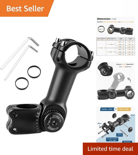 Secure adjustable bike - secure, stem
