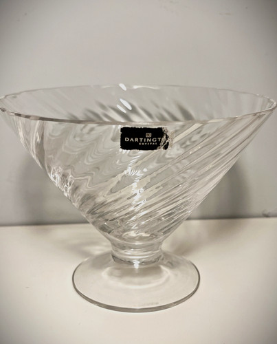 70s dartington crystal glass - 70s,