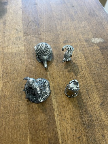 Vintage miniature pewter - miniature,