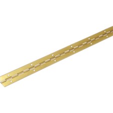 Continuous Hinge Brass-Plated