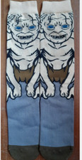 Novelty Character Gollum Socks Lord of the Rings LOTR Precious Colourful Gift
