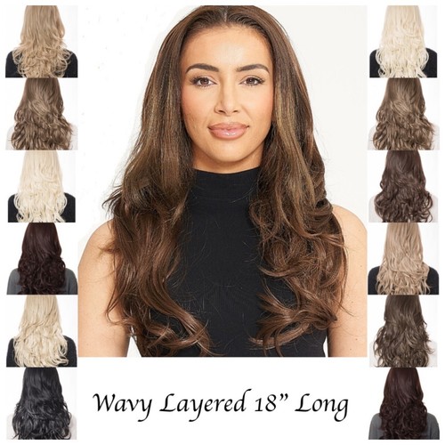 Koko half wig wavy long - half,