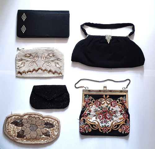 Vintage 1930s 1970s purse - vintage,