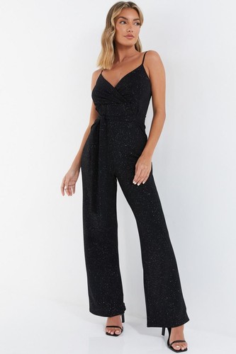 Quiz black glitter wrap - glitter,