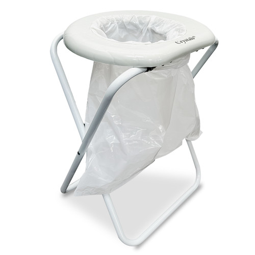 Folding toilet portable - folding, chair
