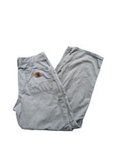 Carhartt Trousers Adult 34 Utility Distressed Thrashed Work Wear Pant 34x32 Mens