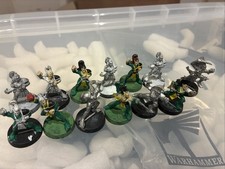 Blood Bowl Athelorn Avengers Metal Wood Elf Team And Jordel Freshbreeze Elves