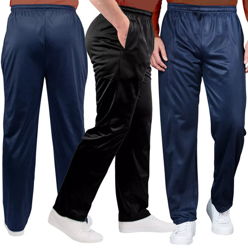 Mens silky jog bottoms joggers - silky,