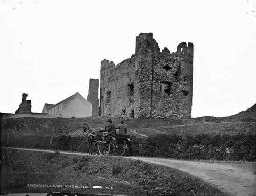 Greencastle ruins kilkeel - ruins,,