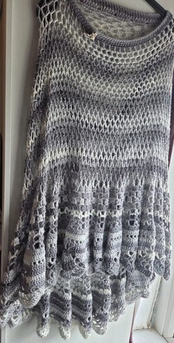 Handmade crochet poncho made - handmade, crochet,