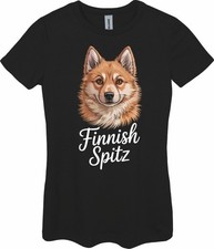 Finnish Spitz Ladies T Shirt