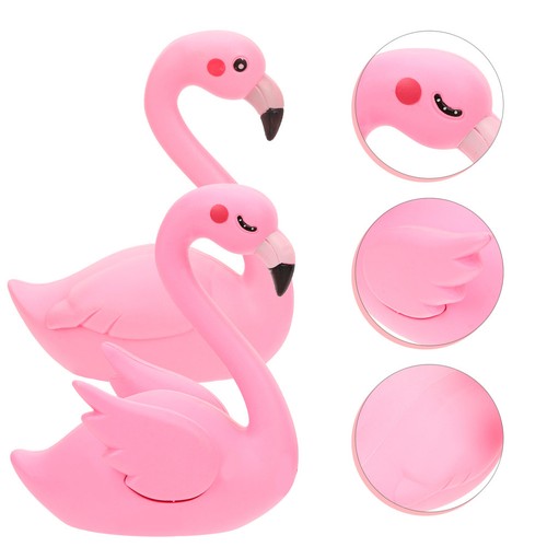 2pcs durable pink flamingo - 2pcs,