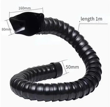 Flexible Smoke Exhaust Ventilator Pipe Positioning Bamboo Tube Suction Air Colle