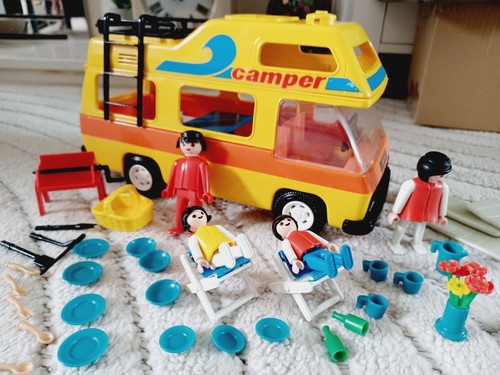Vintage playmobil camper - vintage, van