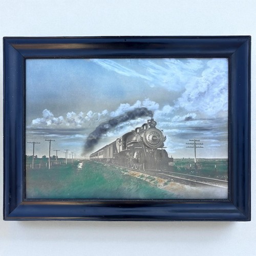 Vintage steam locomotive - vintage,