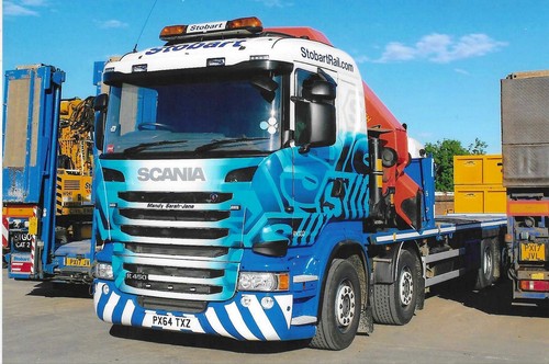 Stobart rail scania - stobart, rv333