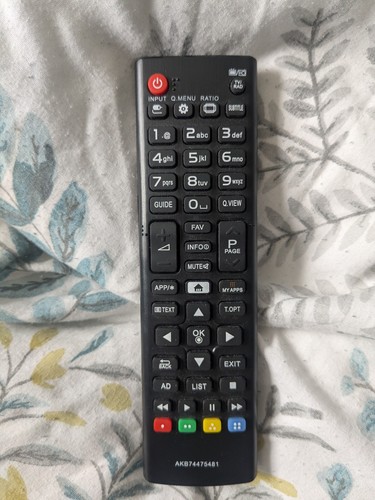 Akb74475481 replaced remote - replaced,